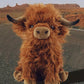 Eco-Friendly Scottish Highland Cow Soft Plush Toy