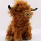 Eco-Friendly Scottish Highland Cow Soft Plush Toy