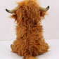 Eco-Friendly Scottish Highland Cow Soft Plush Toy