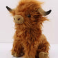 Eco-Friendly Scottish Highland Cow Soft Plush Toy