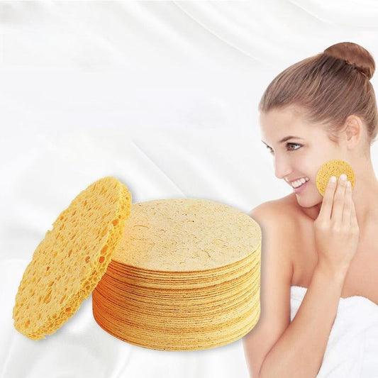 Compressed Facial Sponges for Cleansing and Exfoliating