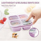 4 Compartments Bento Lunch Box