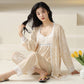 [best gift] Women's Sexy Lace Loungewear 3-Piece Set
