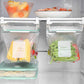 [Practical Gift] Home Hanging Telescopic Rail Storage Rack for Ziplock Bag