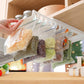 [Practical Gift] Home Hanging Telescopic Rail Storage Rack for Ziplock Bag