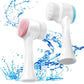 [Best Gift for Her] 2-in-1 Soft Bristles & Silicone Skincare Facial Cleansing Brush