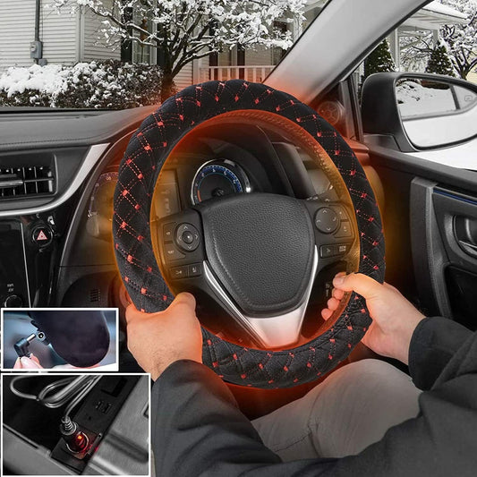 Vehicle Heated Steering Wheel Cover