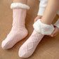 [Warm Gift] Twist Pattern Soft Anti-Slip Thermal Floor Socks for Winter