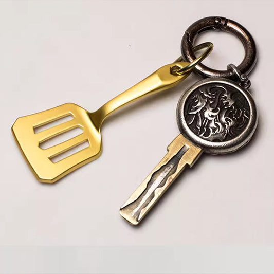 Gift Choice - Gold Shovel Shape Keychain