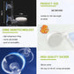 [Creative Gift] Mini Transparent Aquarium Bubble Diffuser Set