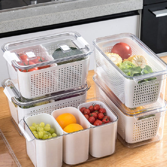 [Practical Gift] Fresh Produce Vegetable Fruit Storage Container