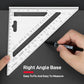 Tri-square Line Scriber Saw Guide For Carpenter