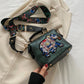 Best Gift for Her * Personalized Elephant Embroidered Leather Bag