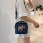 Best Gift for Her * Personalized Elephant Embroidered Leather Bag