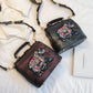 Best Gift for Her * Personalized Elephant Embroidered Leather Bag