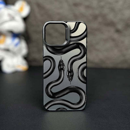 Creative Gift - Stylish Black Mamba Snake Design Personalized Cell Phone Case