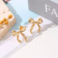 Gift Choice - Delicate Versatile Bow Earrings