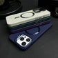 Luxury Lens Magnetic Metal Bracket Case For iPhone