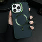 Luxury Lens Magnetic Metal Bracket Case For iPhone