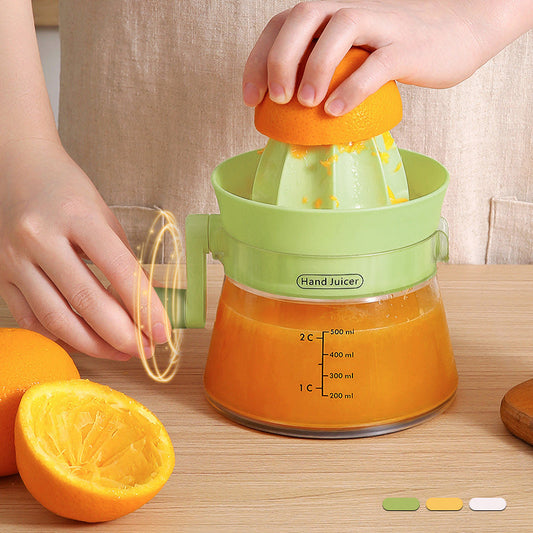 Portable Manual Orange & Lemon Juice Squeezer for Home Use
