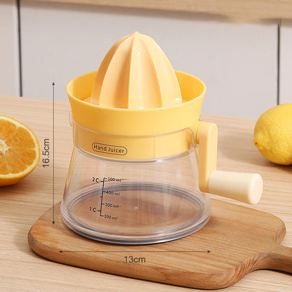 Portable Manual Orange & Lemon Juice Squeezer for Home Use