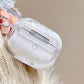 Quicksand Snowflake Earphones Case For AirPods