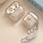 Quicksand Snowflake Earphones Case For AirPods