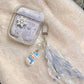 Quicksand Snowflake Earphones Case For AirPods