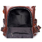Women's Large Capacity Soft Leather Casual Backpack