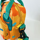 Cartoon Dinosaur & Floral Print Crossbody Bag