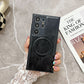 High-End All-Inclusive Magnetic Wireless Charging Leather Anti-Fall Phone Case For Samsung Galaxy