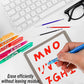 Multicolor Erasable Gel Ink Pens