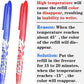 Multicolor Erasable Gel Ink Pens