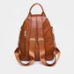 Simple Retro Solid Color Large Capacity Bag