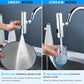 Kitchen faucet with waterfall