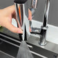 Kitchen faucet with waterfall