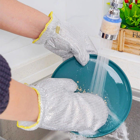 Metal Wire  Gloves For Cleaning, Dishwashing