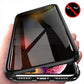 Anti Peep Magnetic Privacy Glass Case for iPhone