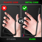 Anti Peep Magnetic Privacy Glass Case for iPhone
