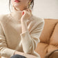 Women's Relaxed Fit Turtle Neck Sweater