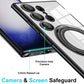 Transparent Magnetic Case with Invisible Stand for Samsung