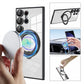 Transparent Magnetic Case with Invisible Stand for Samsung