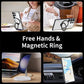 Transparent Magnetic Case with Invisible Stand for Samsung