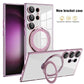 Transparent Magnetic Case with Invisible Stand for Samsung