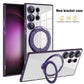 Transparent Magnetic Case with Invisible Stand for Samsung