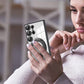 Transparent Magnetic Case with Invisible Stand for Samsung