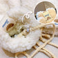 Cozy Bear Plush Warm Gloves with String