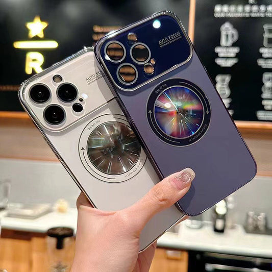 Dustproof Plating Magnetic Phone Case for iPhone