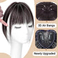 3D Airy Bangs Wiglet Hair Piece Hair Toppers