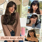 3D Airy Bangs Wiglet Hair Piece Hair Toppers